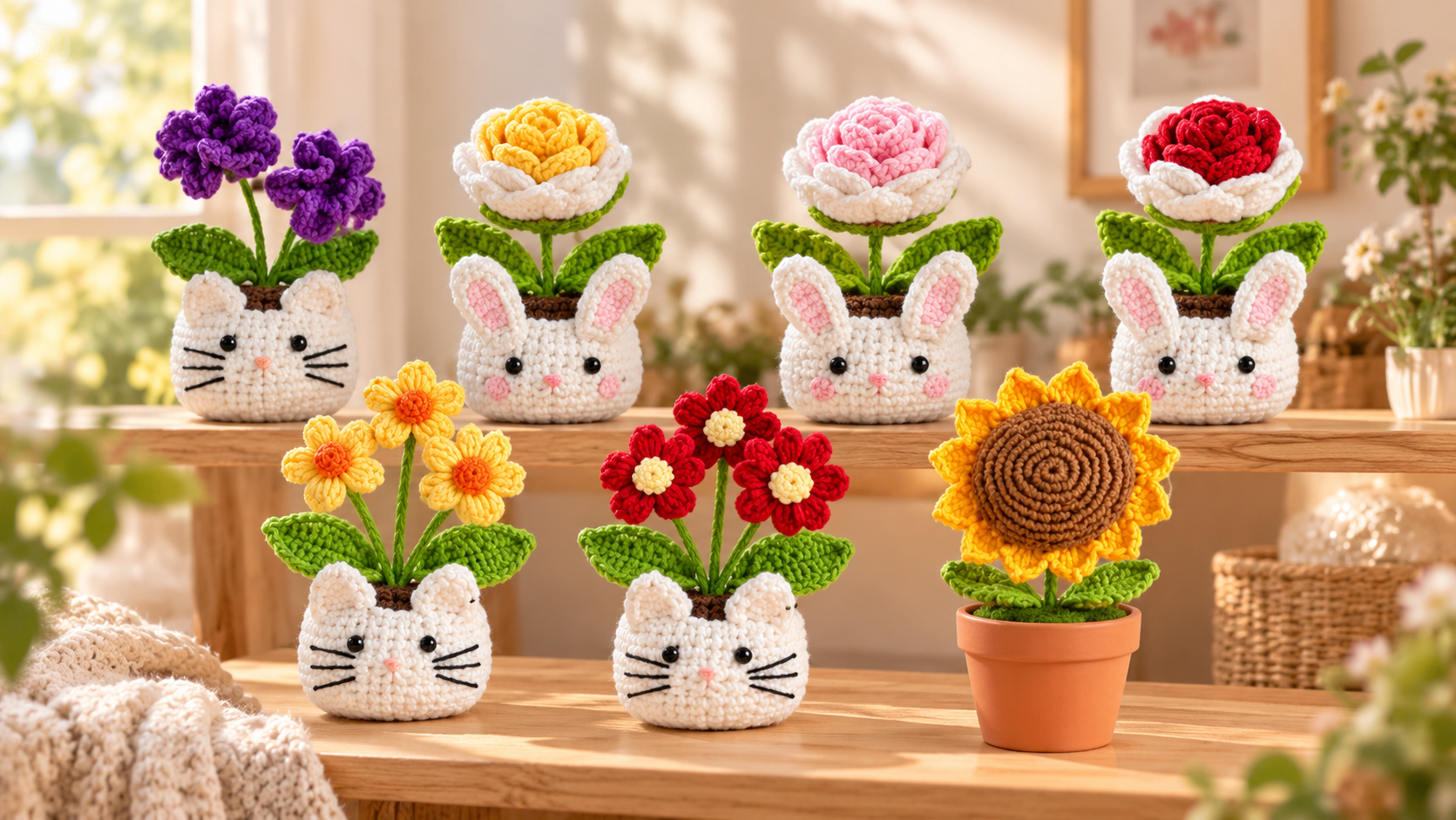 Crochet Pot