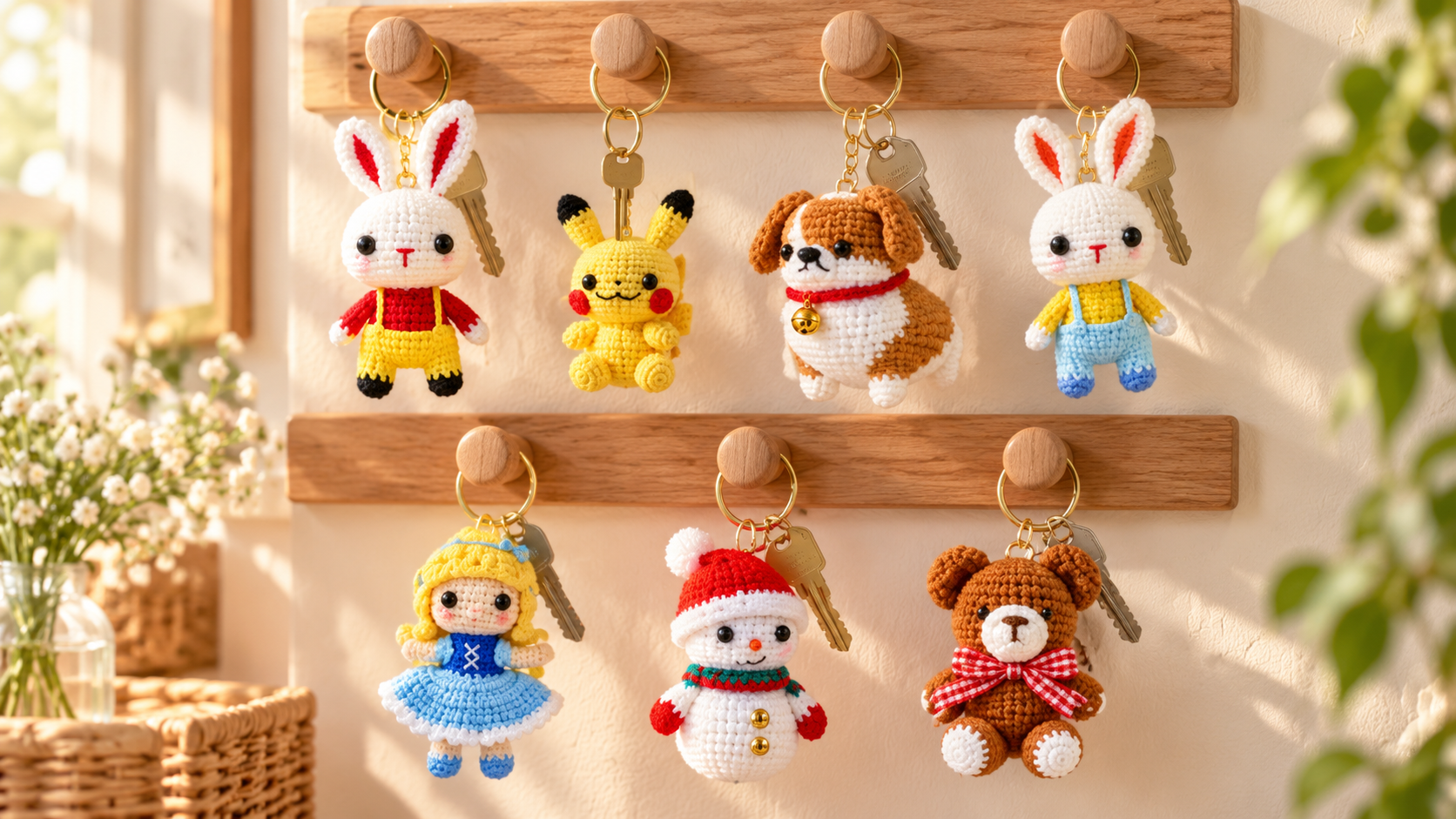 Crochet Keyrings